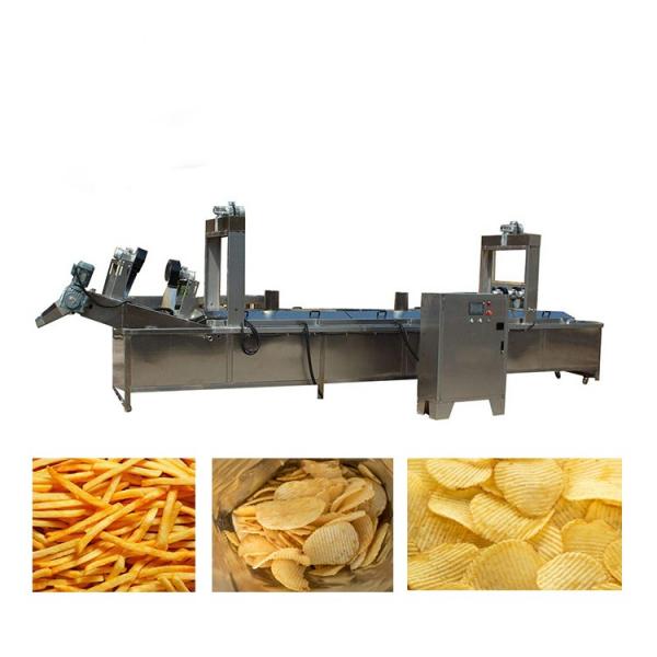 Automatic Kitchen Equipment Commercial Gas Frying Machine for Potato Chips Nuts Beans